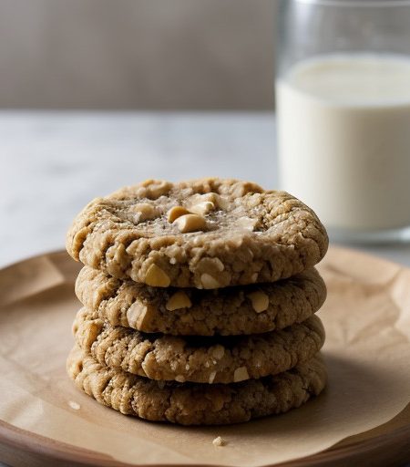 No-Bake Peanut Cookies recipe image
