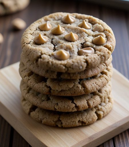 No-Bake Peanutty Cookies recipe image
