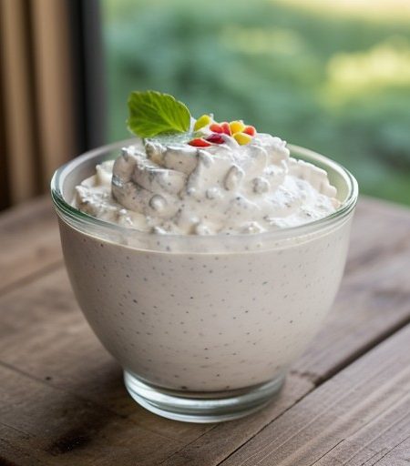 No Bake Pork Salad recipe image
