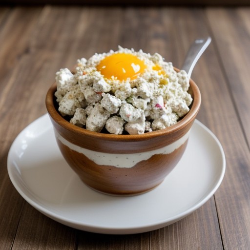No Bake Pork Salad recipe image