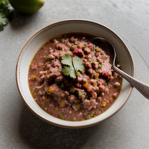 No Bake Pork Salsa recipe image