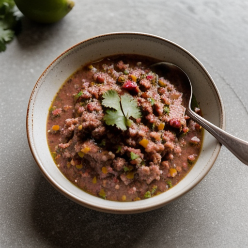 No Bake Pork Salsa recipe image