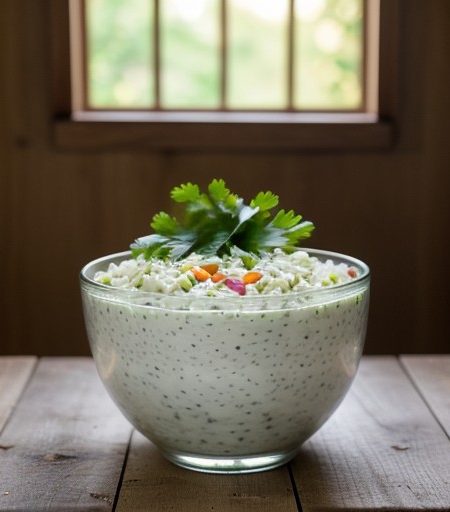 No Bake Rice Salad recipe image