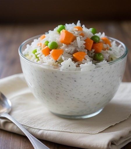 No Bake Rice Salad recipe image