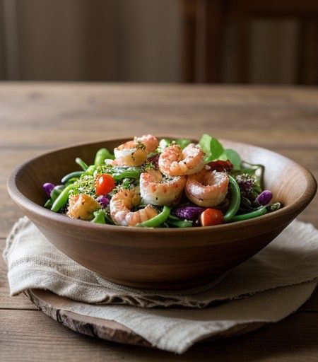 No Bake Shrimp Salad recipe image