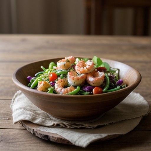 No Bake Shrimp Salad recipe image