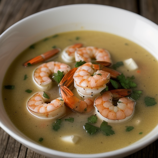 No Bake Shrimp Soup recipe image