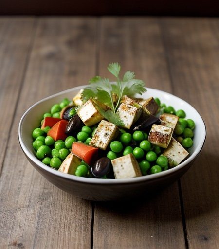 No Bake Tofu Salad recipe image
