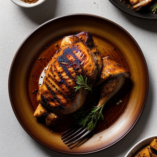 No Burn BBQ Chicken recipe image