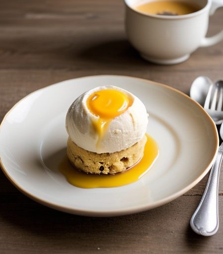 No-Cook Butterscotch Ice Cream recipe image