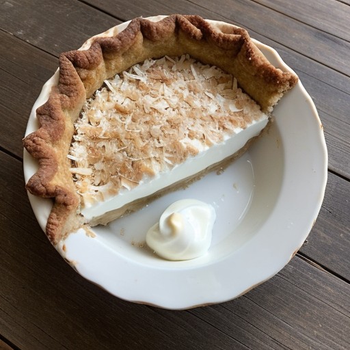 No-Cook Coconut Pie recipe image