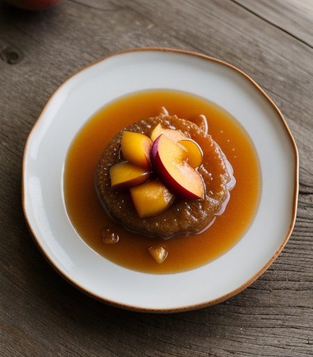 No-Cook Peach Jam recipe image