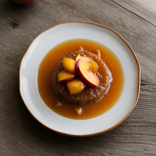 No-Cook Peach Jam recipe image