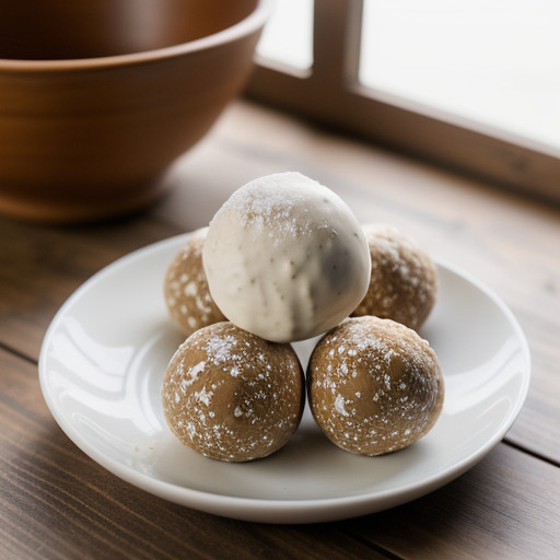 No-Cook Peanut Butter Balls recipe image