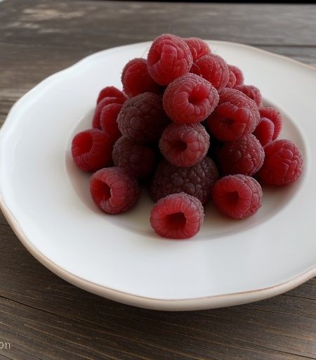 No-Cook Red Raspberry Freezer Jam recipe image