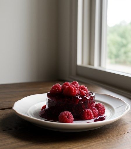 No-Cook Red Raspberry Jam recipe image
