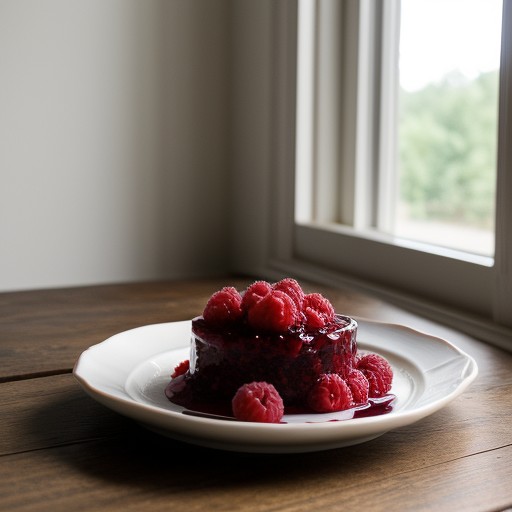 No-Cook Red Raspberry Jam recipe image