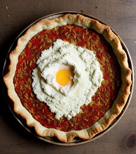 No-Crust Spinach Pie recipe image