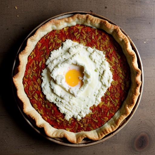 No-Crust Spinach Pie recipe image