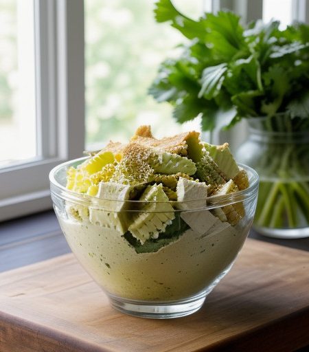 No-Egg Caesar Salad recipe image