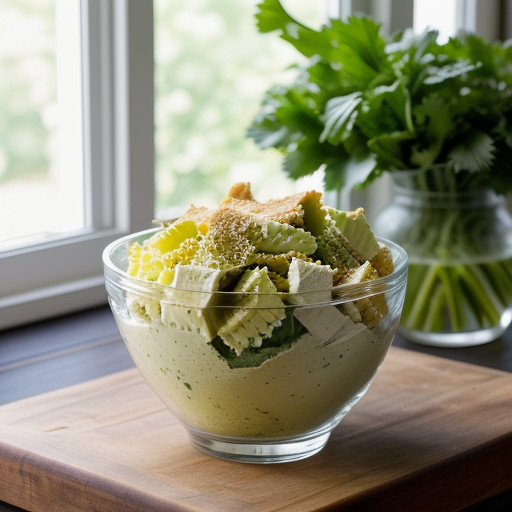 No-Egg Caesar Salad recipe image