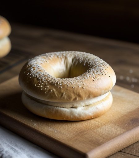 No-Fat Bagels for Breadmachine recipe image