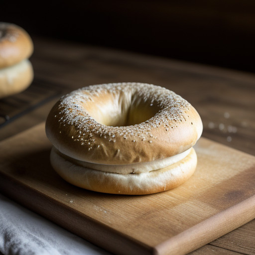 No-Fat Bagels for Breadmachine recipe image