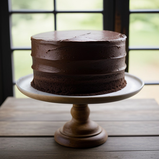 No-Fat Chocolate Layer Cake recipe image