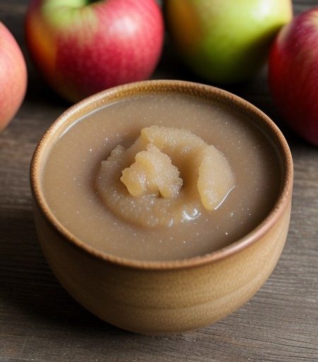 No-Fat Homemade Applesauce TNT (1.5 recipe image