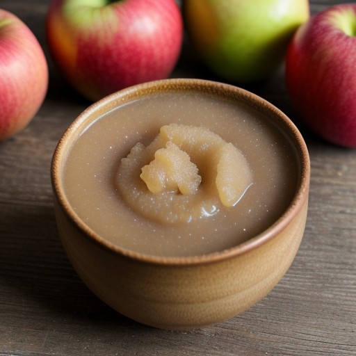 No-Fat Homemade Applesauce TNT (1.5 recipe image
