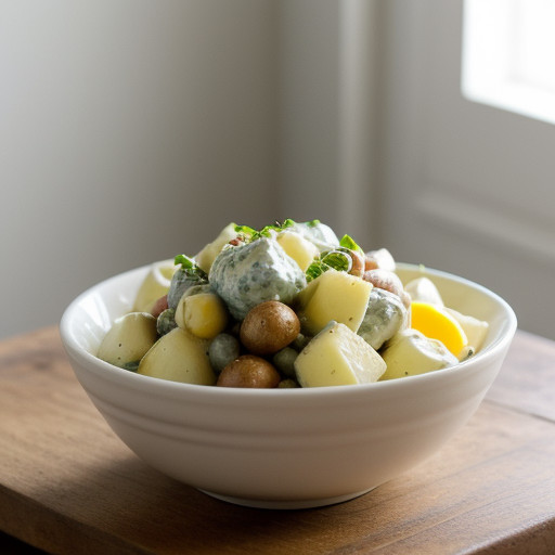 No Fat Potato Salad recipe image