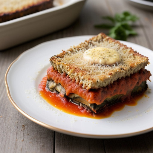 No-Fry Eggplant Parmesan recipe image