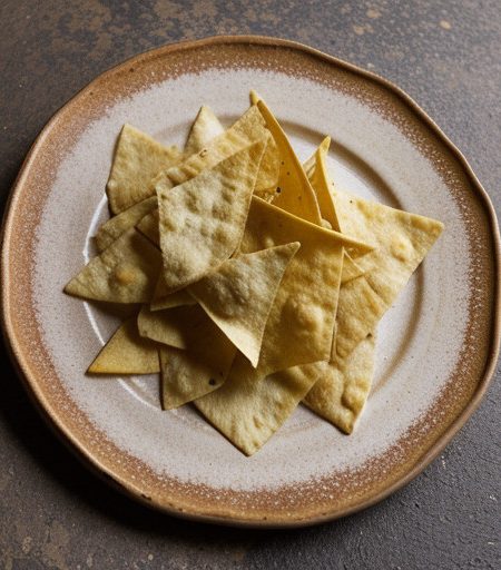 No-Fry Tortilla Chips recipe image
