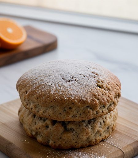 No Fuss Orange Pecan Scone recipe image