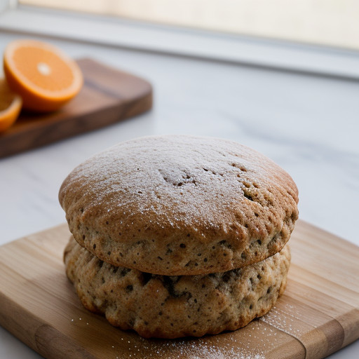 No Fuss Orange Pecan Scone recipe image