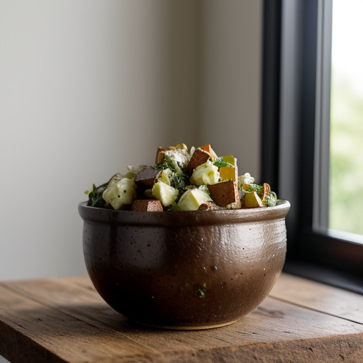 No Guilt Potato Salad recipe image