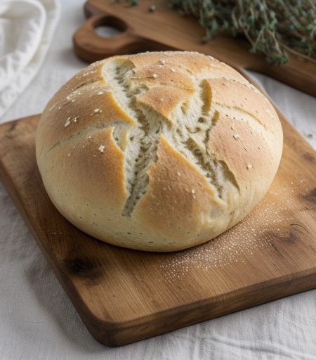 No Knead Dill Bread recipe image