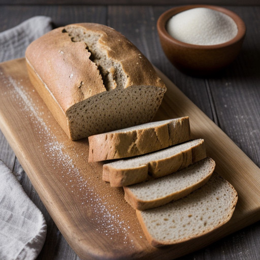 No Knead Italian Whole Wheat Bread recipe image