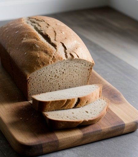 No-Knead Whole Wheat Bread recipe image