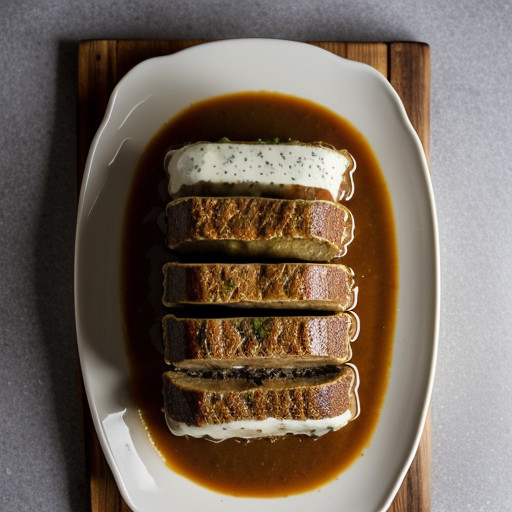 No-Mix Meat Loaf (Makes Its Own Gravy recipe image