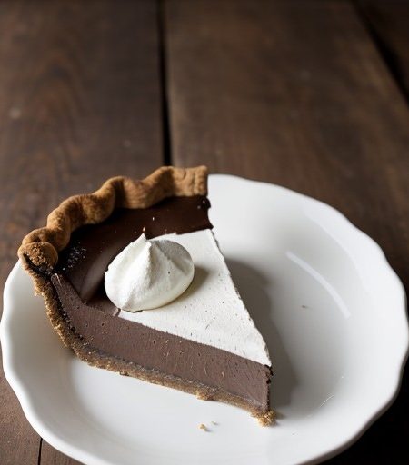 No-Ordinary Chocolate Pie recipe image