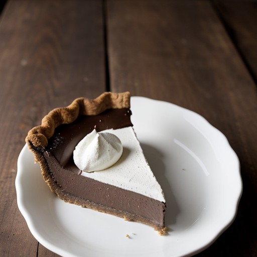 No-Ordinary Chocolate Pie recipe image