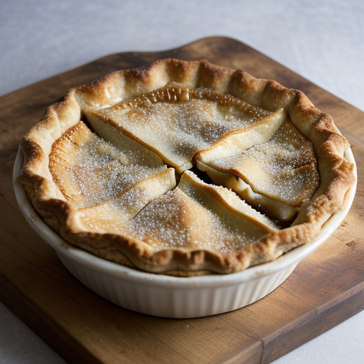 No Sugar Apple Pie recipe image