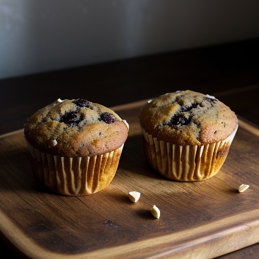 No-Sugar Fruit/Nut Muffins recipe image