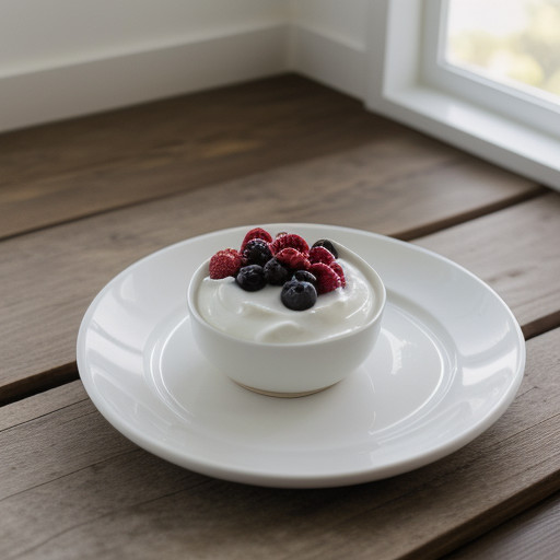 Non-Fat Berry Yogurt recipe image