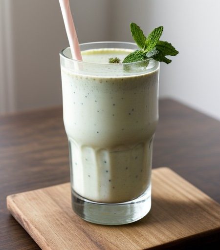 Non-Sweet Minted Middle Eastern Buttermilk Shake recipe image