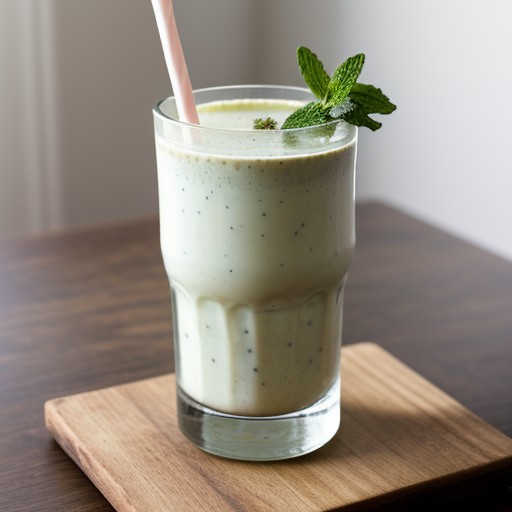 Non-Sweet Minted Middle Eastern Buttermilk Shake recipe image