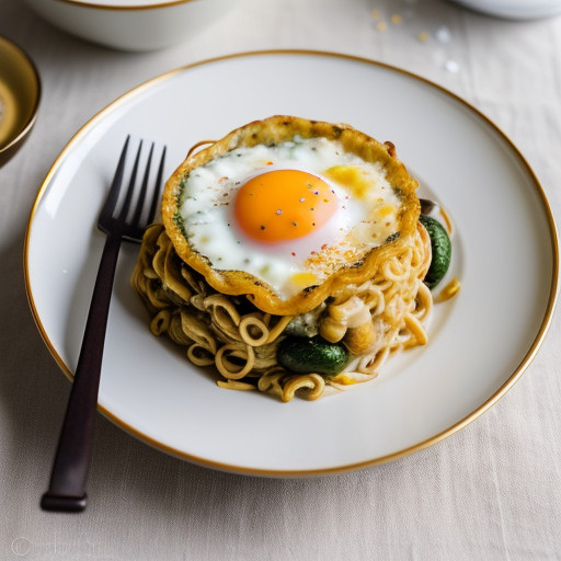 Noodle Cheese and Vegetable Casserole recipe image