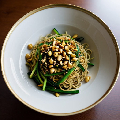 Noodle-Nut Salad recipe image
