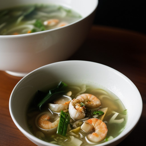Noodle-Seafood Soup * recipe image